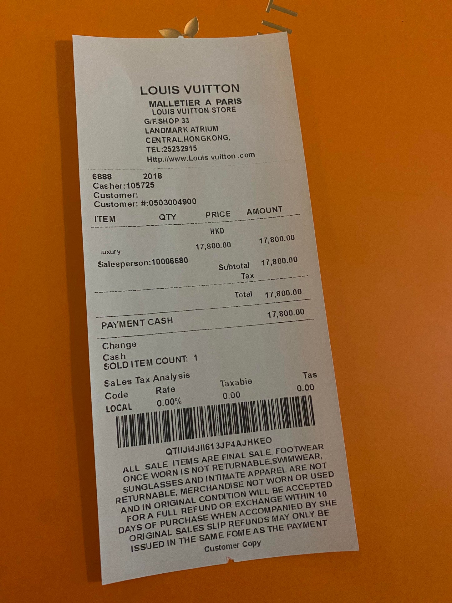 receipt generator